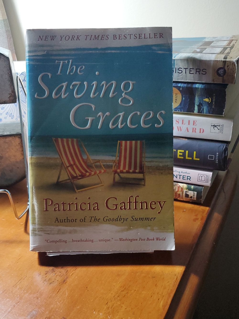 The Saving Graces - Paperback Book - Blue & Tan